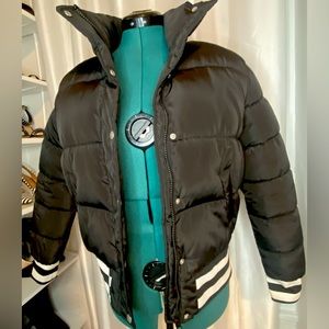 MAY SALE SALE!!!!!! SEE VIDEO Black Puffer jacket, puffer jacket, black jacket.